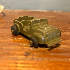 Vintage Plastic 1950s Lido Army Jeep
